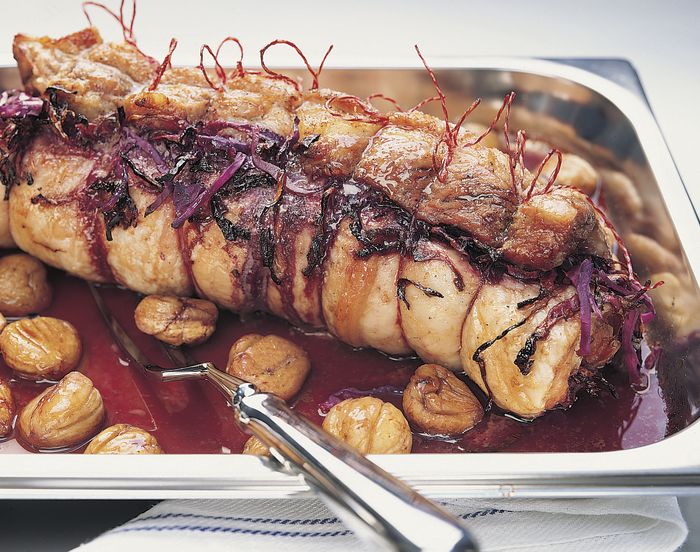 Poitrine de veau farcie
