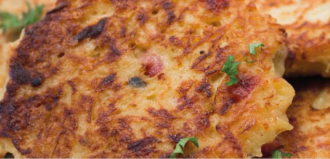 Galettes de choucroute et tilsit